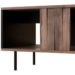 Журнальный столик Halmar Swing LAW-1 (Walnut/Black) Thumb