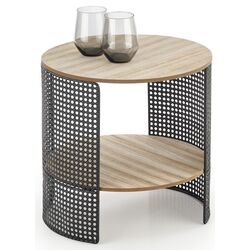 Masa pentru reviste Halmar Trafica (Natural/Black) Thumb