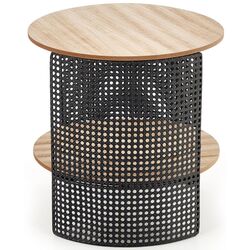 Masa pentru reviste Halmar Trafica (Natural/Black) Thumb