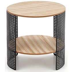 Masa pentru reviste Halmar Trafica (Natural/Black) Thumb