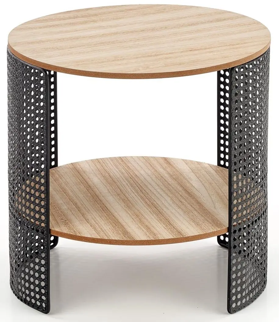 Masa pentru reviste Halmar Trafica (Natural/Black)