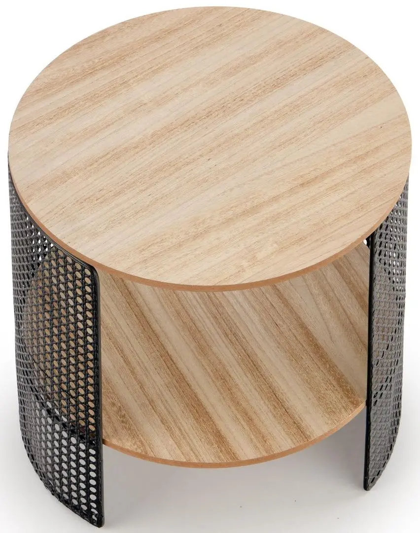 Masa pentru reviste Halmar Trafica (Natural/Black)