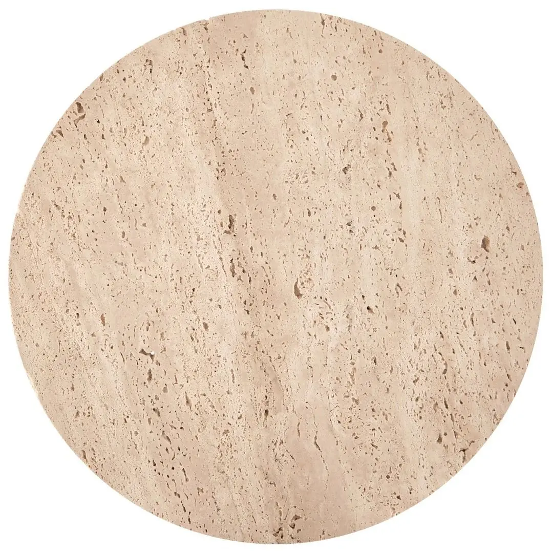 Masa pentru reviste Halmar Traverso 35x56 (Travertine/White)