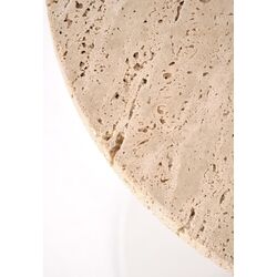 Masa pentru reviste Halmar Traverso 40x45 (Travertine/White) Thumb