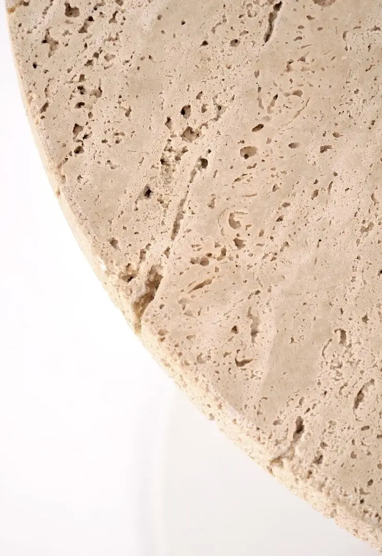 Masa pentru reviste Halmar Traverso 40x45 (Travertine/White)