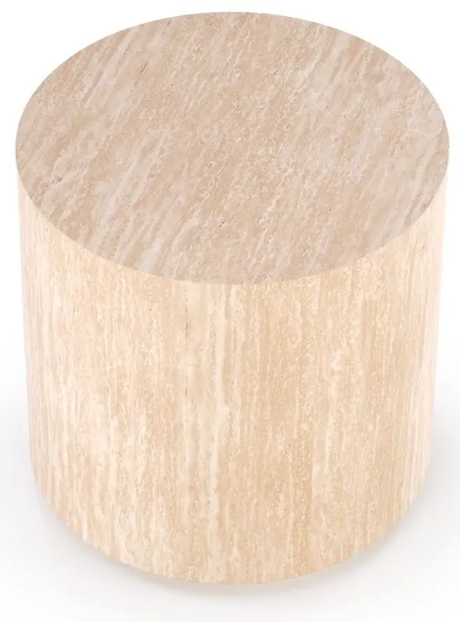 Masa pentru reviste Halmar Travertino S Round (Travertine)