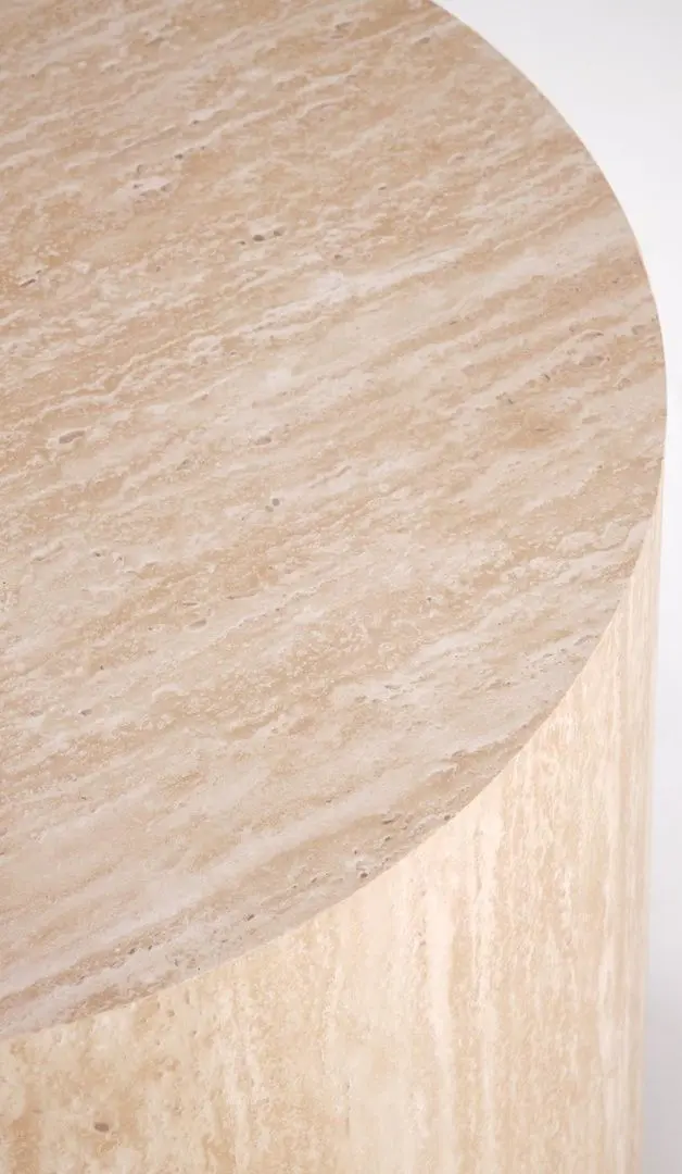 Masa pentru reviste Halmar Travertino S Round (Travertine)
