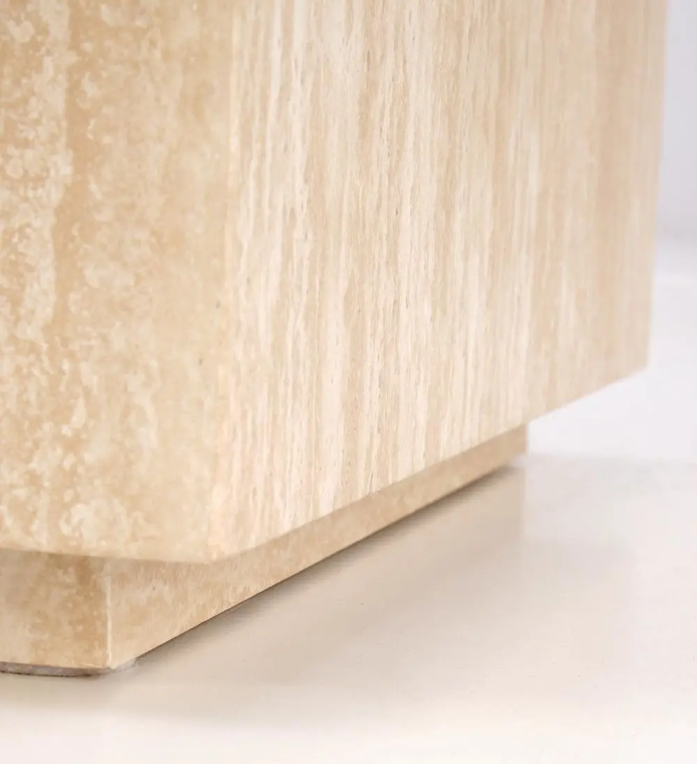 Masa pentru reviste Halmar Travertino S Square (Travertine)