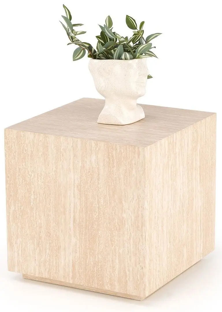 Masa pentru reviste Halmar Travertino S Square (Travertine)