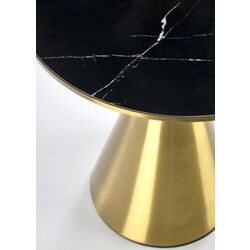 Masa pentru reviste Halmar Tribeca (Black Marble/Gold) Thumb