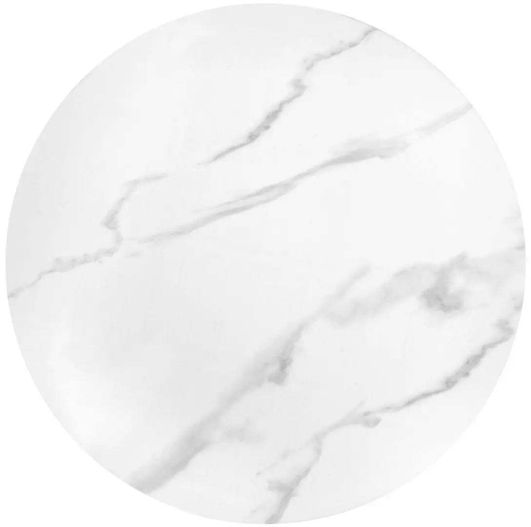Masa pentru reviste Halmar Tribeca (White Marble/Gold)