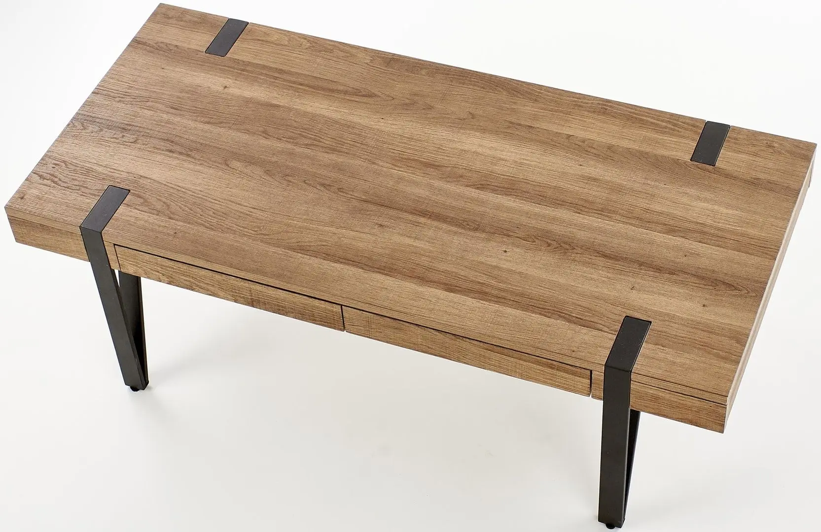 Masa pentru reviste Halmar Tuluza (Walnut Honey/Black)