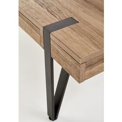 Masa pentru reviste Halmar Tuluza (Walnut Honey/Black) Thumb