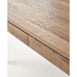 Masa pentru reviste Halmar Tuluza (Walnut Honey/Black) Thumb