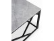 Masa pentru reviste Halmar Universe 2 (Gray Marble)