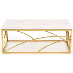 Masa pentru reviste Halmar Universe 2 (White Marble/Gold) Thumb