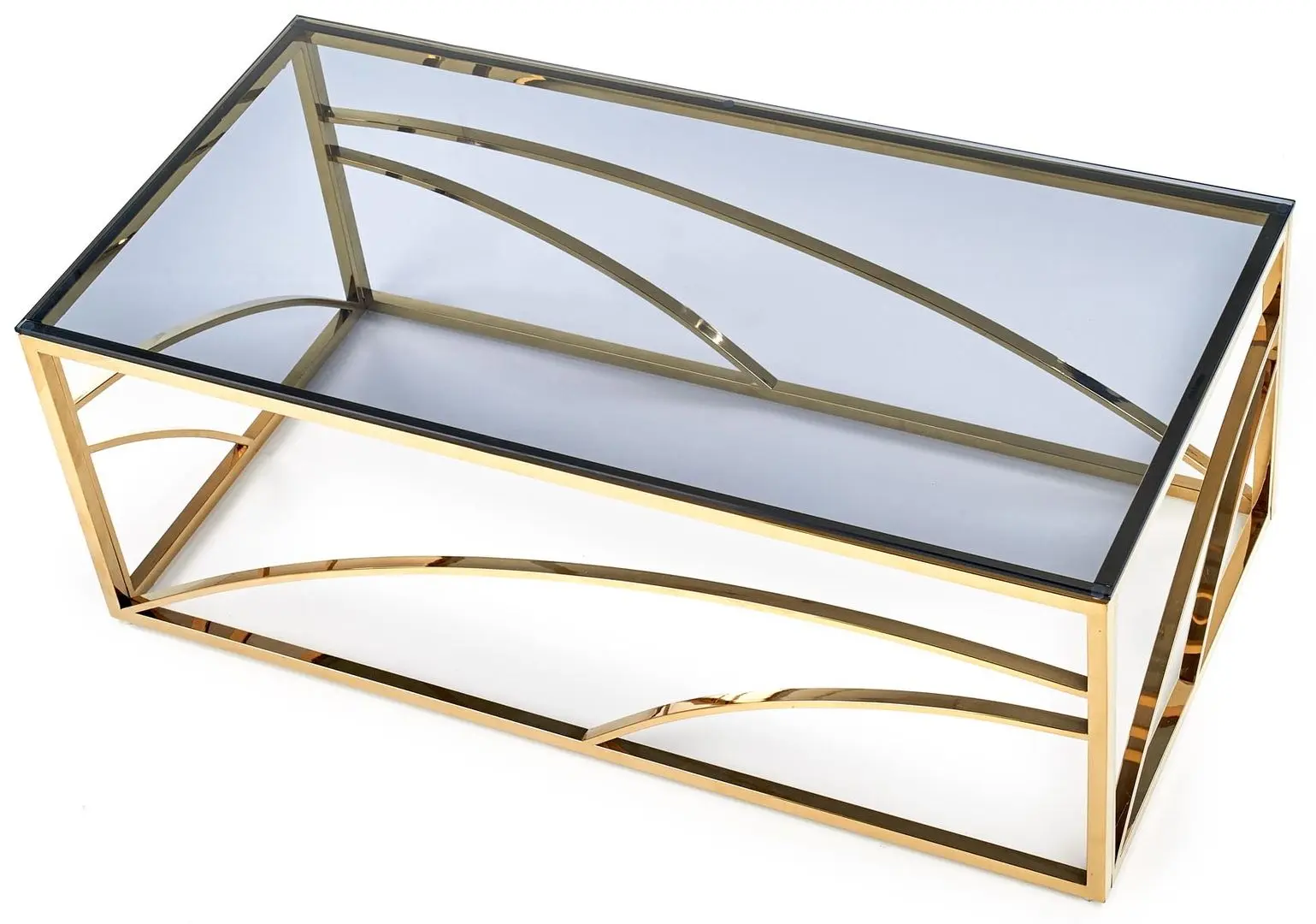 Masa pentru reviste Halmar Universe (Golden/Smoky)