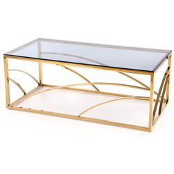 Masa pentru reviste Halmar Universe (Golden/Smoky)