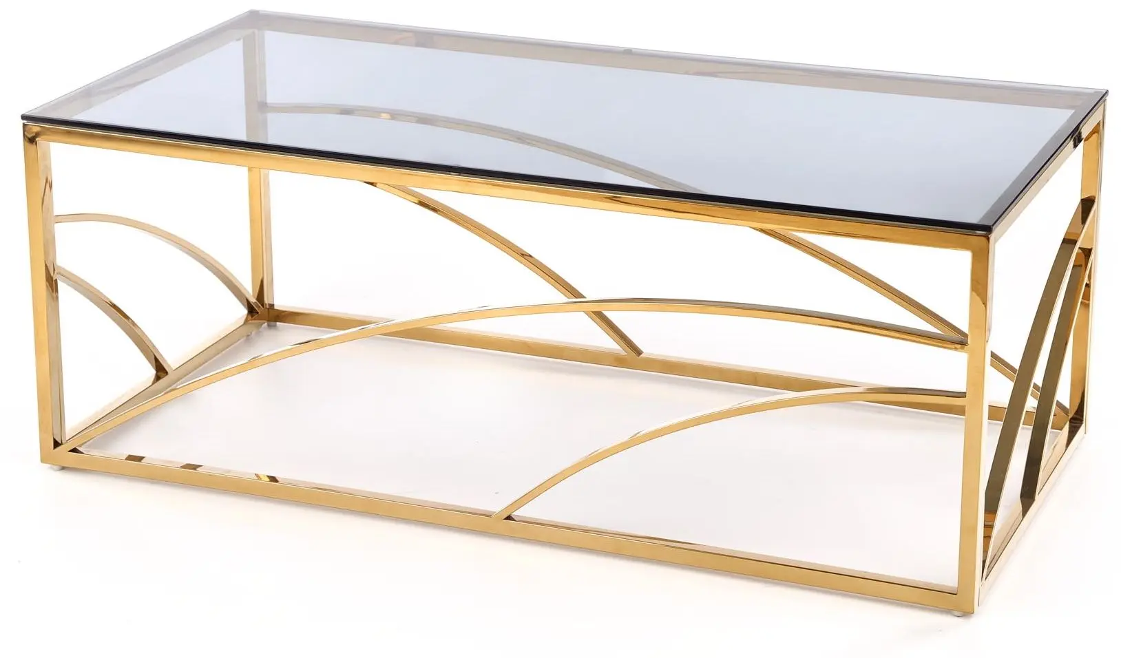 Masa pentru reviste Halmar Universe (Golden/Smoky)