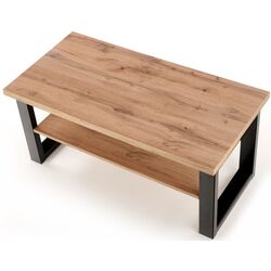 Masa pentru reviste Halmar Venom U (Wotan Oak/Black) Thumb