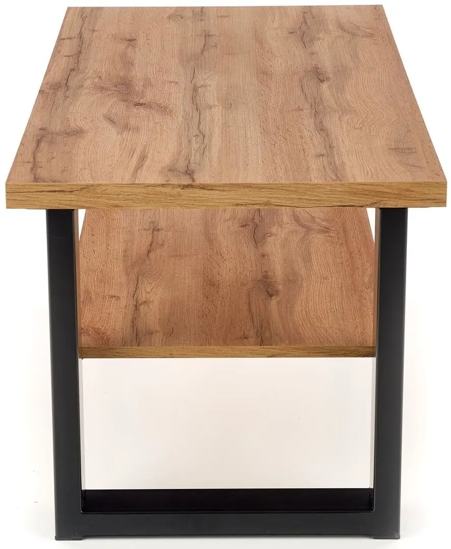 Masa pentru reviste Halmar Venom U (Wotan Oak/Black) - 3