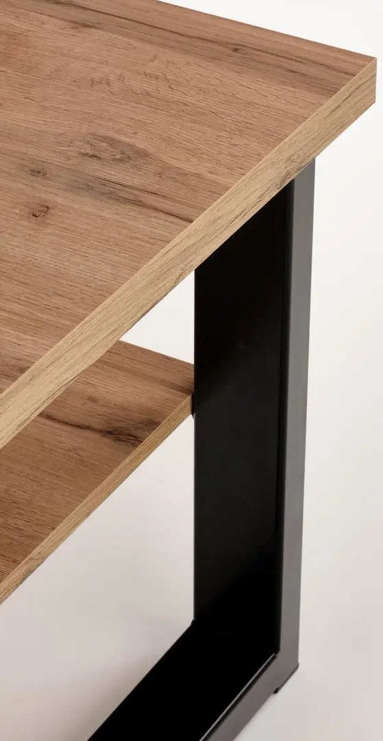 Masa pentru reviste Halmar Venom U (Wotan Oak/Black) - 7