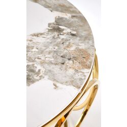 Masa pentru reviste Halmar Venus 2 (White Marble/Gold) Thumb
