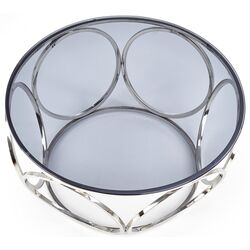 Masa pentru reviste Halmar Venus (Silver/Smoky) Thumb