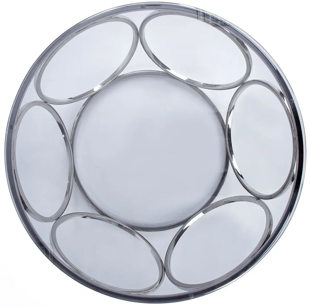 Masa pentru reviste Halmar Venus (Silver/Smoky)