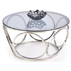 Masa pentru reviste Halmar Venus (Silver/Smoky) Thumb