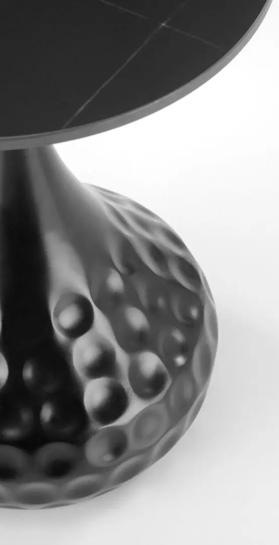 Masa pentru reviste Halmar Verde (Black Marble/Black)