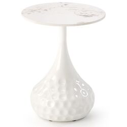 Masa pentru reviste Halmar Verde (White Marble/White) Thumb