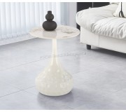 Masa pentru reviste Halmar Verde (White Marble/White)