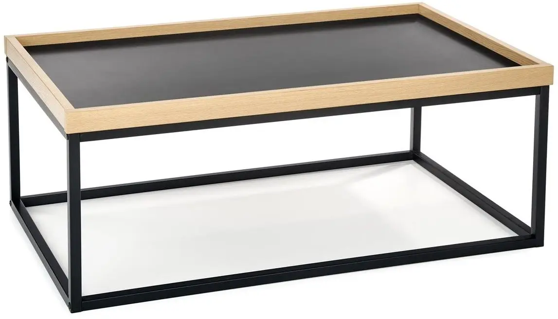 Masa pentru reviste Halmar Vespa (Natural/Black)