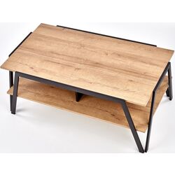 Журнальный столик Halmar Volta (Black/Golden Oak) Thumb