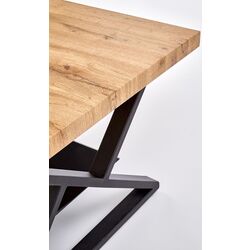 Журнальный столик Halmar Xena прямоугольный (Black/Natural) Thumb