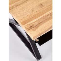 Журнальный столик Halmar Xena прямоугольный (Black/Natural) Thumb