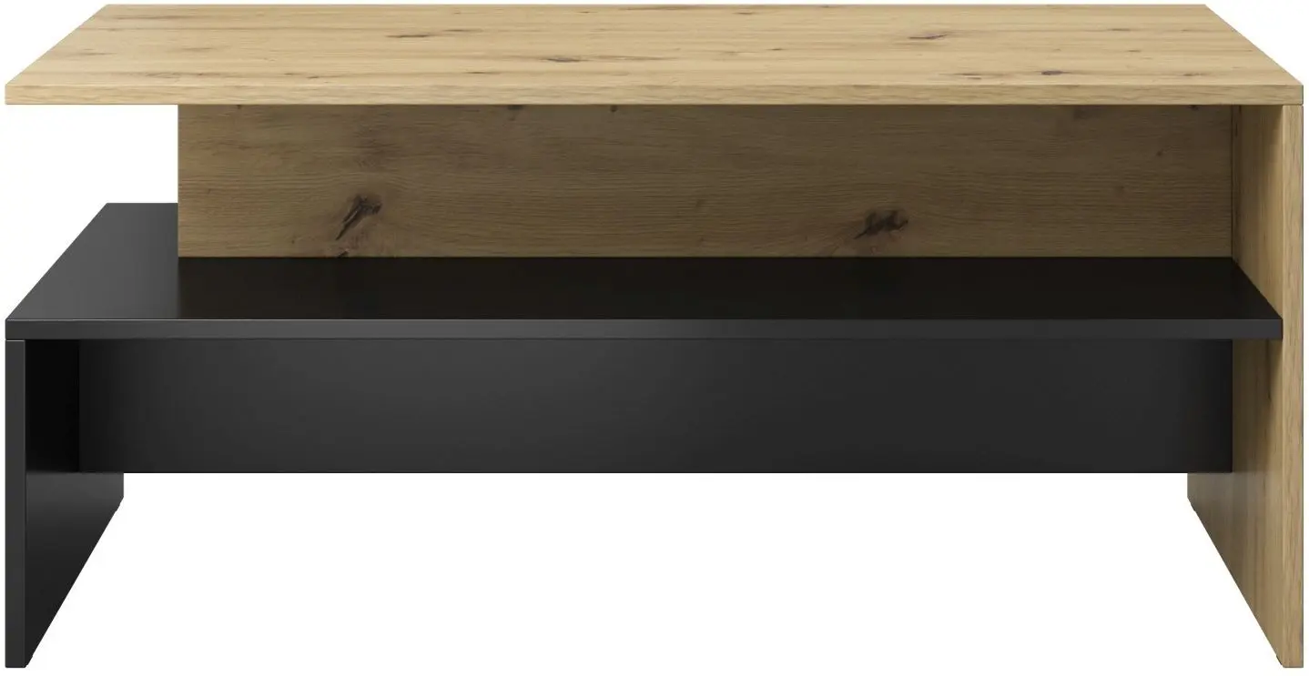 Masa pentru reviste Helvetia Baros №99 (Artisan Oak/Black Matt)