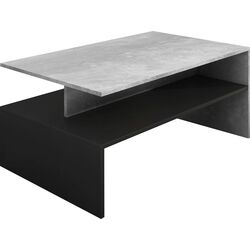 Журнальный столик Helvetia Baros №99 (Concrete Light/Black) Thumb