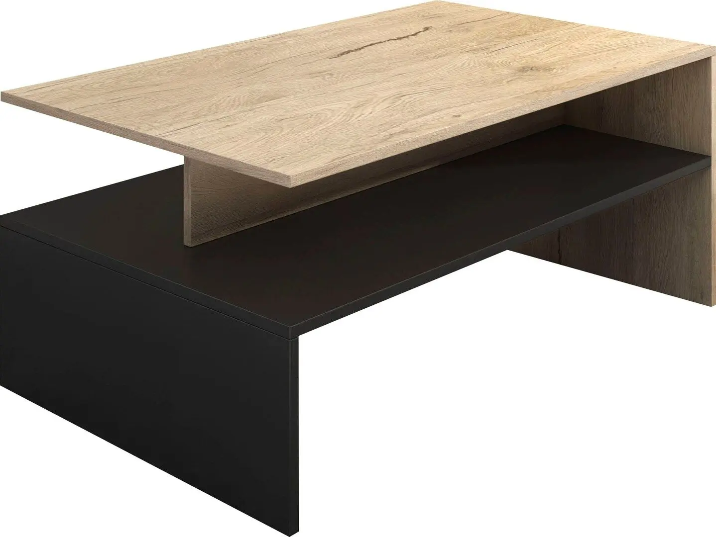 Masa pentru reviste Helvetia Baros №99 (Sanremo Oak Light/Black) - 4