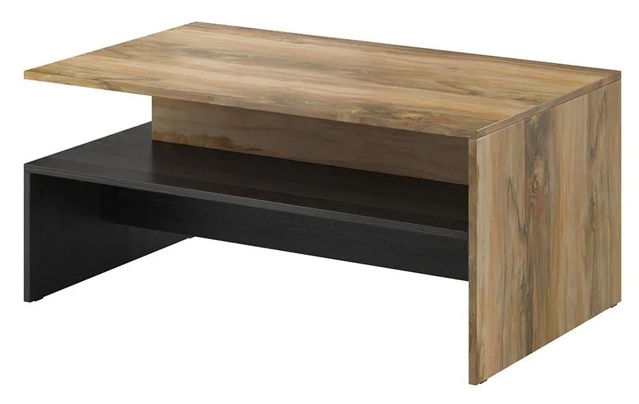 Masa pentru reviste Helvetia Baros №99 (Satin Walnut/Touchwood)