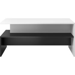 Masa pentru reviste Helvetia Baros №99 (White Gloss/Black) Thumb