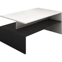 Masa pentru reviste Helvetia Baros №99 (White Gloss/Black) Thumb