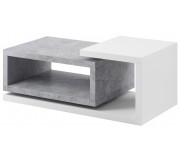 Masa pentru reviste Helvetia Bota №97 (White/Colorado Concrete)