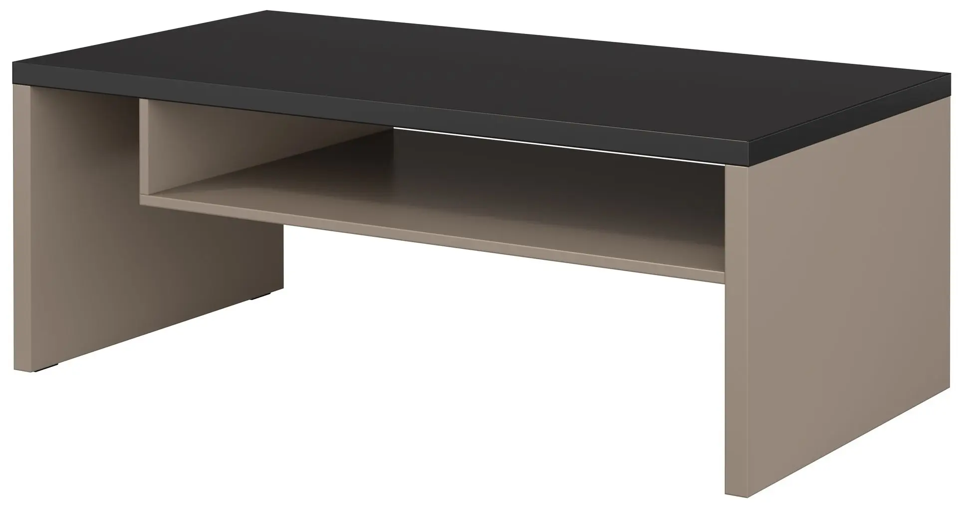 Masa pentru reviste Helvetia Cross 120 cm (Congo/Black)