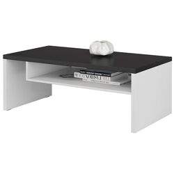 Masa pentru reviste Helvetia Cross 120 cm (White/Black) Thumb