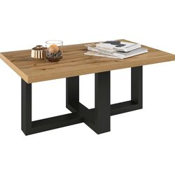 Masa pentru reviste Helvetia Eko 102 (Wotan Oak/Black Onyx) Thumb