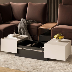 Masuta cafea Helvetia EKO 24KWMJ96 (Cashmere/Black Onyx)