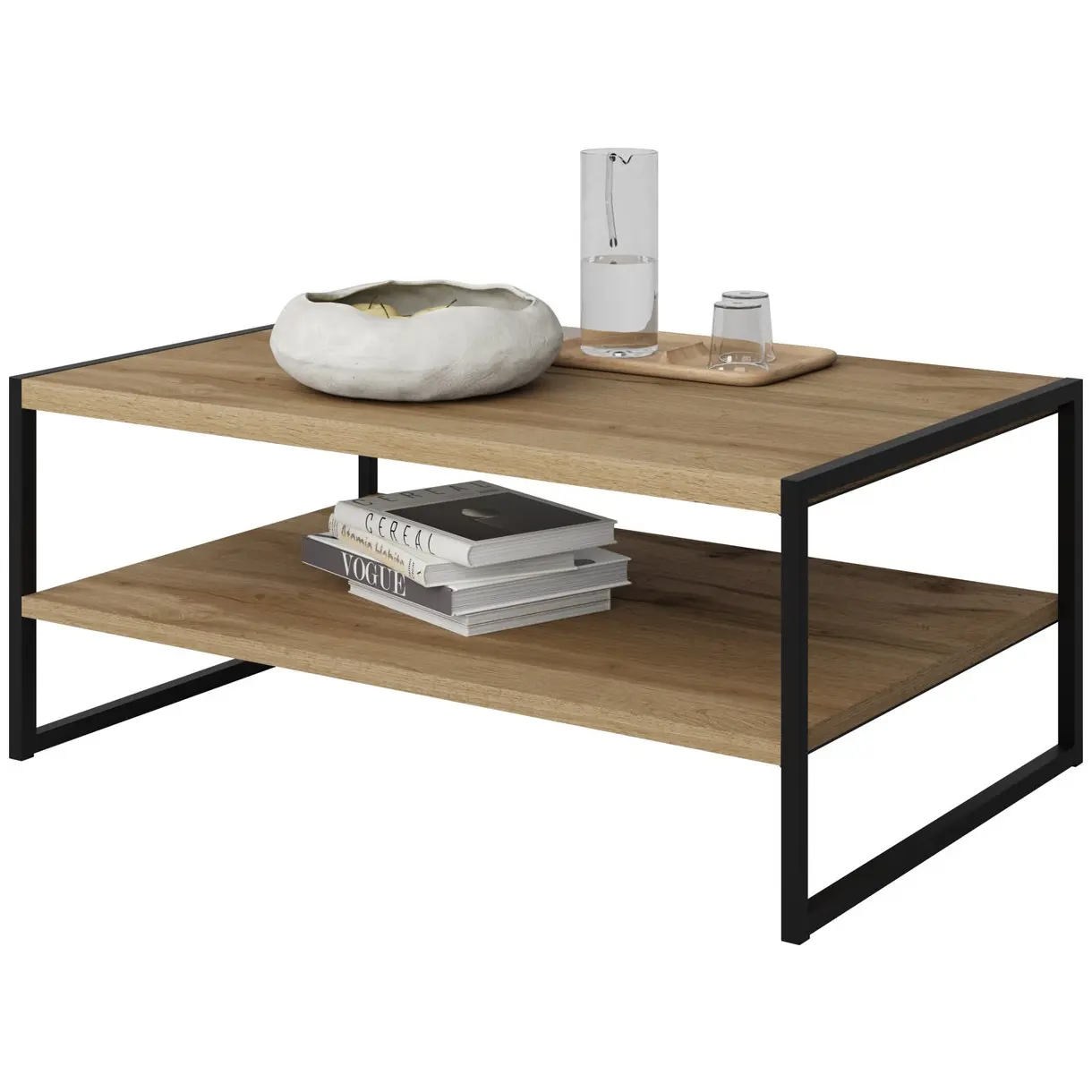 Masuta cafea Helvetia EKO 24N0MJ97 (Wotan Oak/Black) - 3