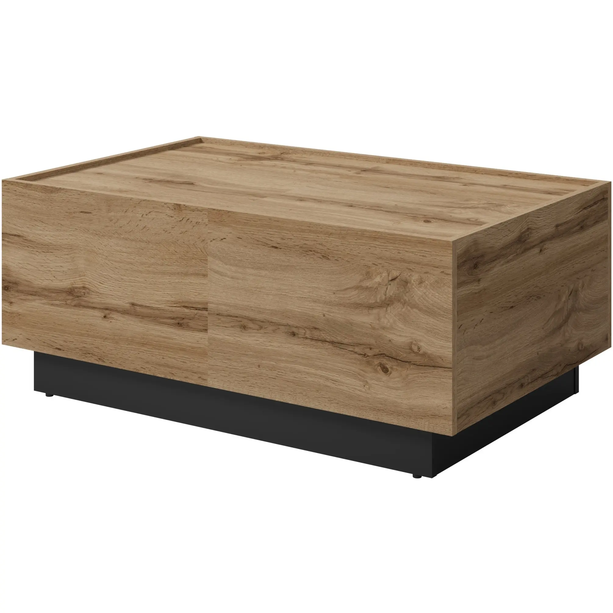 Masuta cafea Helvetia EKO 24N6MJ96 (Wotan oak/Black onyx) - 3